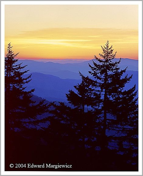 450526   Dawn near Clingmans dome